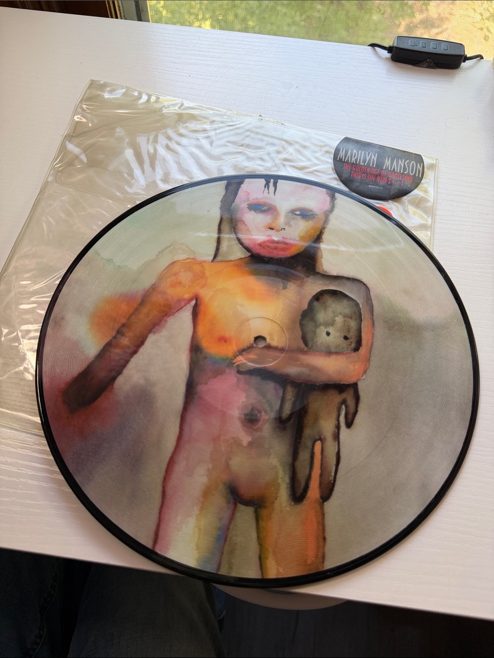 Marilyn Manson Limited Edition Colorful Art Picture Disc